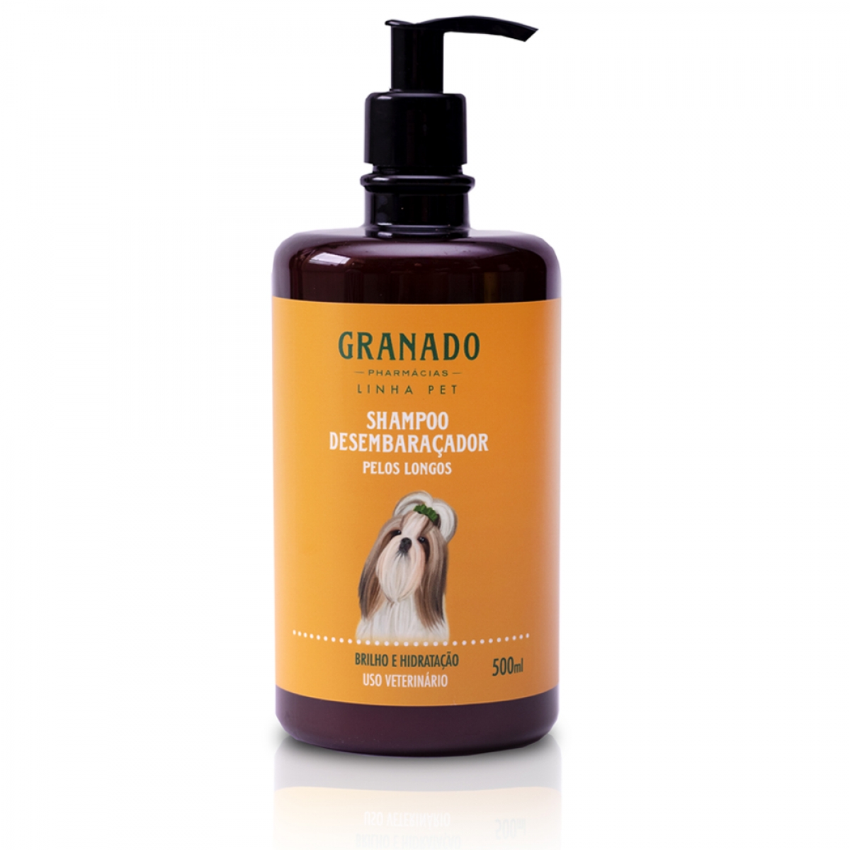 Shampoo Granado Desembaraçador Pelos Longos 500 ml Neon Pet Shop