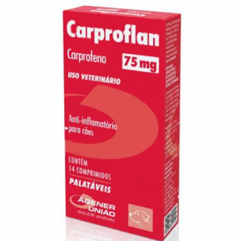 Carproflan 75mg - 14 comprimidos