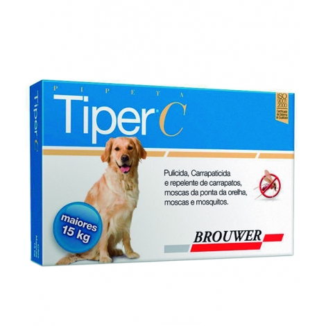 Tiper C para Cães acima de 15 kg Tiper C para Cães acima de 15 kg