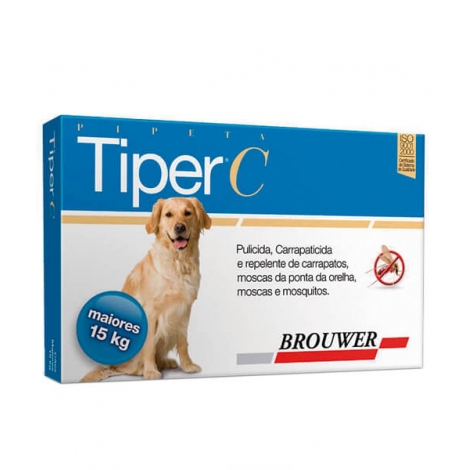 Tiper C para Cães acima de 15 kg Tiper C para Cães acima de 15 kg