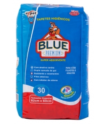 Tapete Higienico Blue Premium Expet - 30 unidades