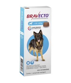 Bravecto 1000mg (20 a 40kg)
