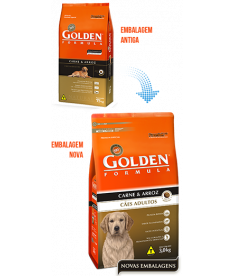 Golden Formula Cães Adultos Carne e Arroz 15kg