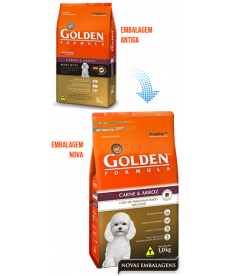 Golden Formula Cães Adultos Carne e Arroz Mini Bits 15kg