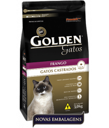 Golden Gatos Castrados Frango 10kg
