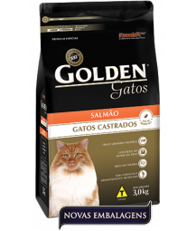 Golden Gatos Castrados Salmão 10kg