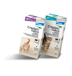 Antipulgas Credeli Gatos Tablete 48mg - Gatos entre 2,1 e 8 kg  Antipulgas Credeli Gatos Tablete 48mg - Gatos entre 2,1 e 8 kg