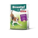 Drontal Plus Carne 4 comprimidos - até 10kg