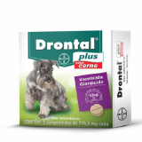 Drontal Plus Carne - 2 comprimidos (até 10kg)