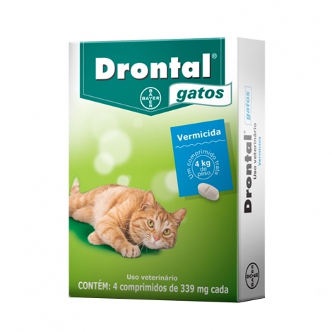Drontal Gatos 4 comprimidos