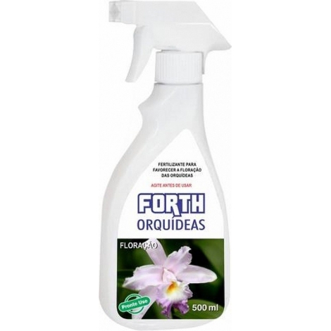 Fertilizante Forth Orquídeas Floração 500ml - Pronto Uso