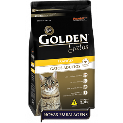 Golden Gatos Adultos Frango 10kg