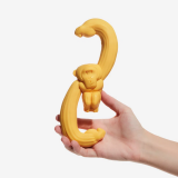 Brinquedo Zeedog Hooky Frutty Sabor Banana
