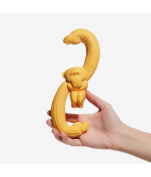 Brinquedo Zeedog Hooky Frutty Sabor Banana