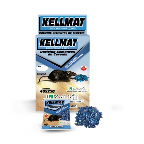 RATICIDA DE GRÃOS KELLMAT – GIRASSOL 25G RATICIDA DE GRÃOS KELLMAT – GIRASSOL 25G