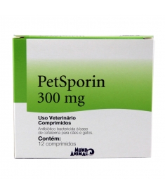 Petsporin 300mg - 12 comprimidos