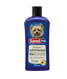 Shampoo Sanol Antipulgas 500ml