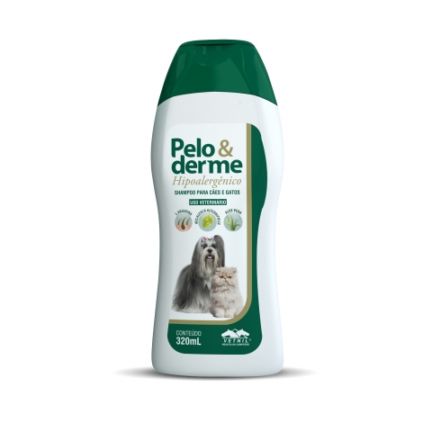 Pelo & Derme Shampoo Hipoalergênico 320ml Pelo & Derme Shampoo Hipoalergênico 320ml