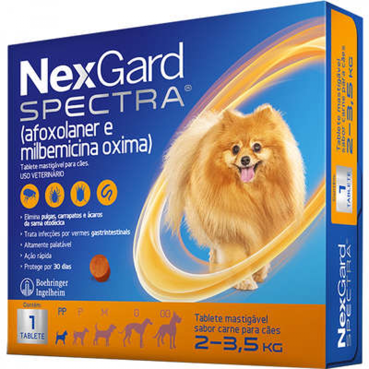 Nexgard Spectra PP 2 A 3 5kg 1 Tablete Neon Pet Shop