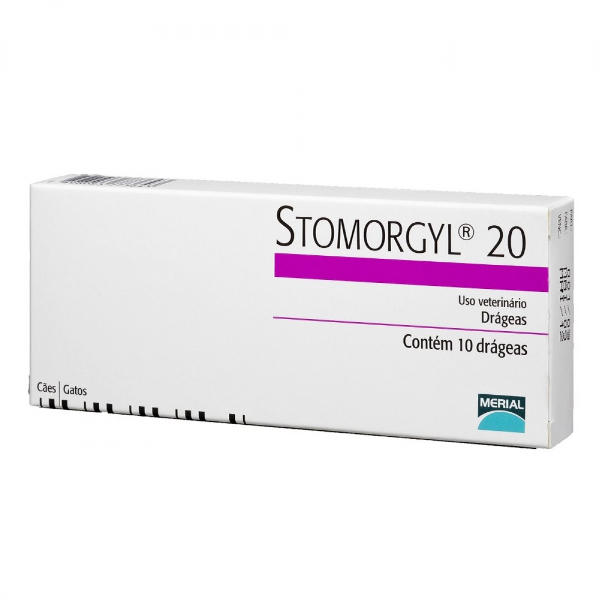 Stomorgyl 20 - 10 drágeas | Neon Pet Shop