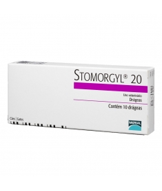 Stomorgyl 20 - 10 drágeas