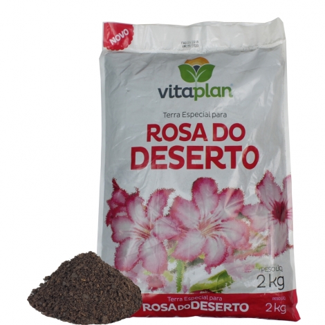 Terra Especial Rosa do Deserto Vitaplan 2kg | Neon Pet Shop