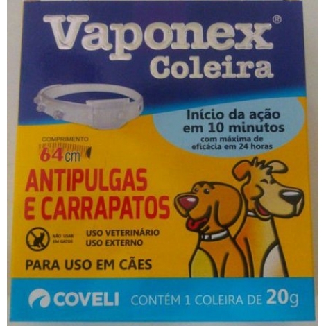 Coleira Antipulgas  Vaponex 20g